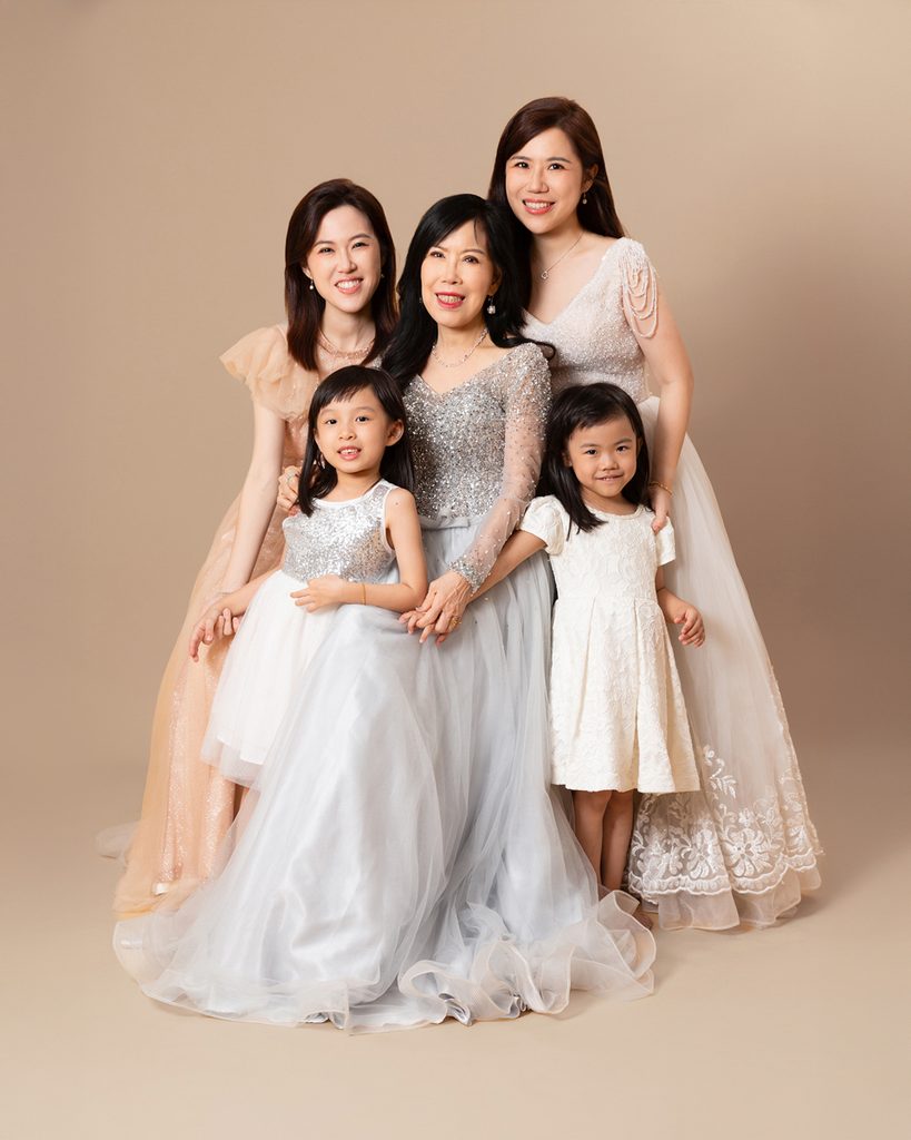 Mother and child family portrait in Kelana Jaya