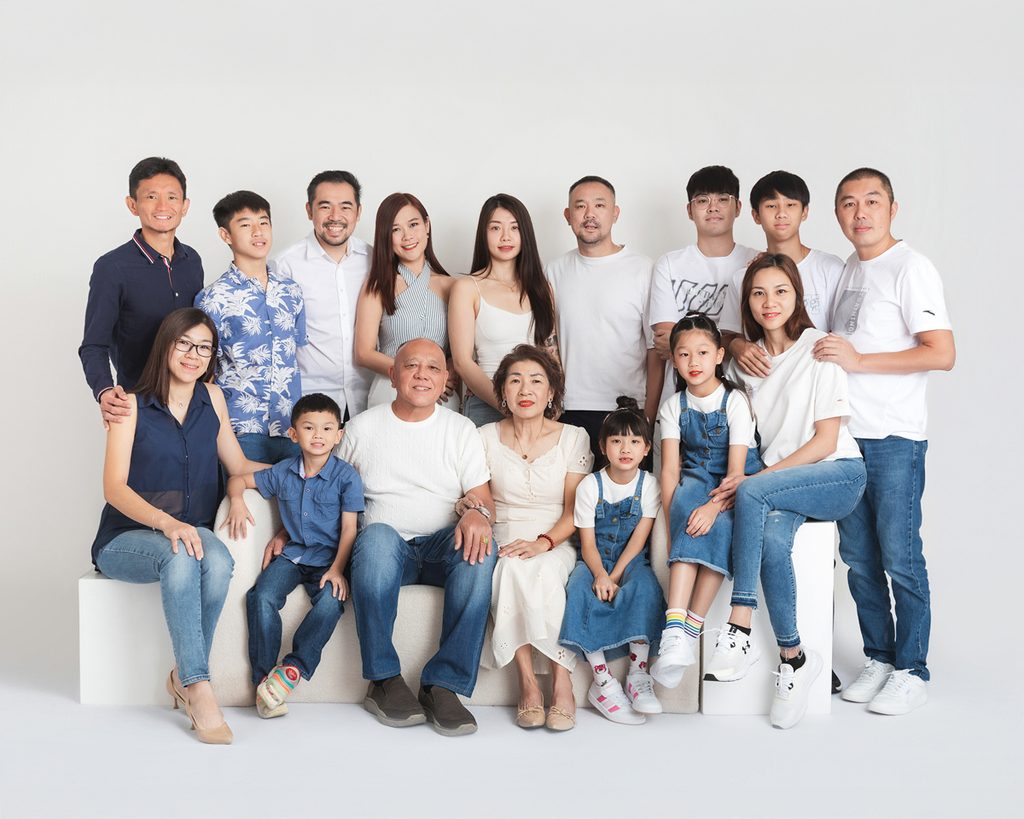 Multi-generation family portrait in Kelana Jaya
